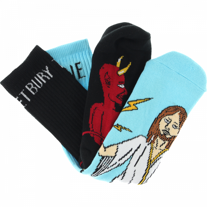 Toy Machine Bury the Hatchet Crew Socks