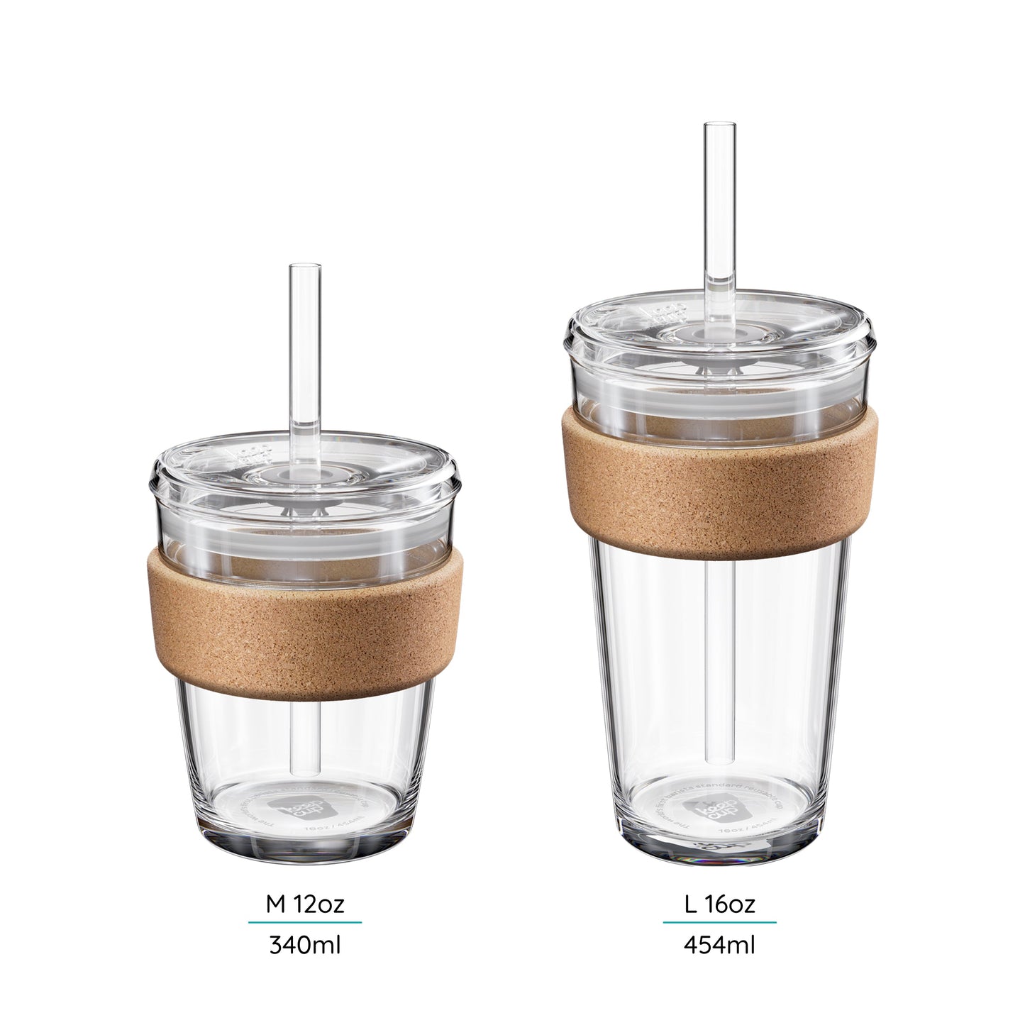 Cold Cup Cork - 16oz | Coffee Straw