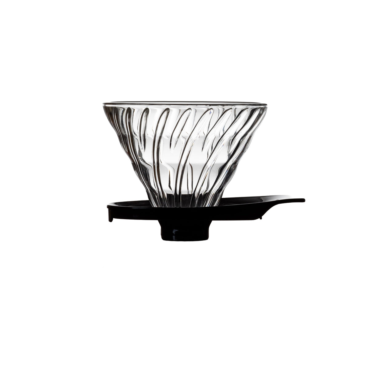 V60 Glass Coffee Dripper - New Oval Base