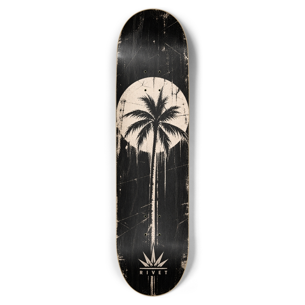 Rivet palm tree Skateboard