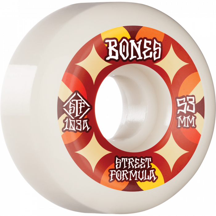 Bones STF V5 Retros White 53mm 103A