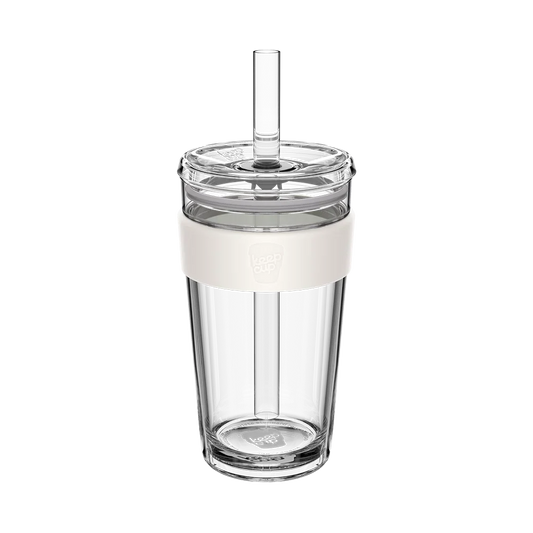 Cold Cup Longplay Boba - 16oz | Chalk