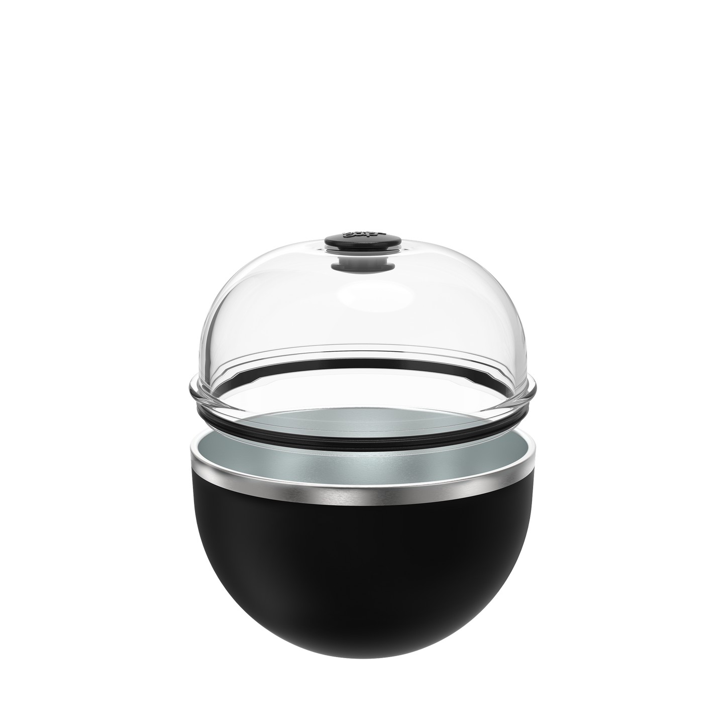 Go Bowl Luxe - Dome Lid | Black