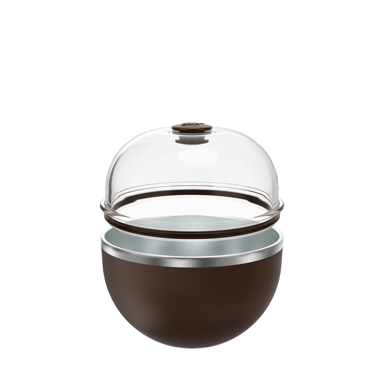 Go Bowl Luxe - Dome Lid | Chocolate