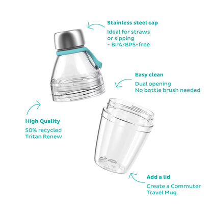 Helix Light Bottle - 18oz | Burgundy