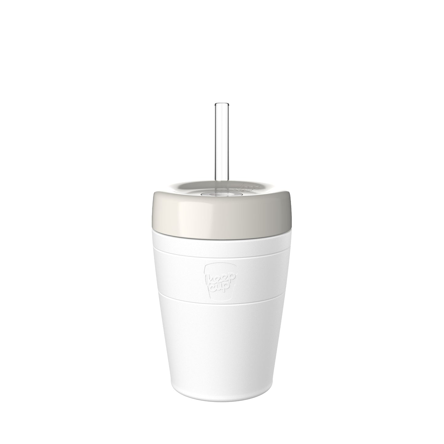 Commuter Cold Cup - 12oz | Bone White