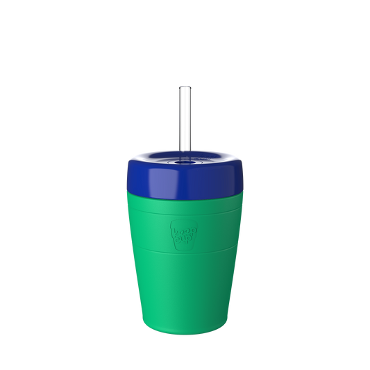 Commuter Cold Cup - 12oz | Emerald Electric Blue