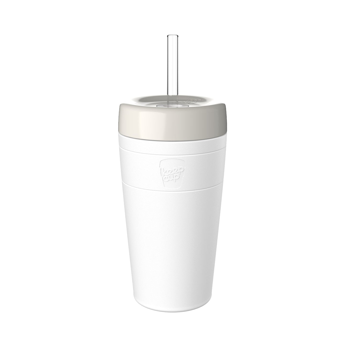 Commuter Cold Cup - 16oz | Bone White