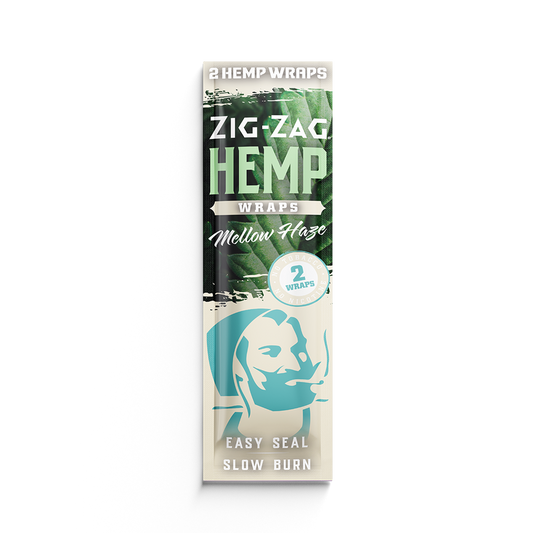 Zig Zag 2pk Hemp Wrap Mellow Haze