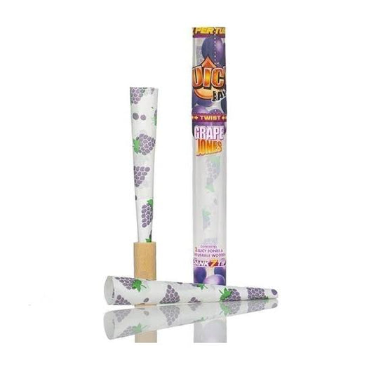 Juicy Jay's Cones Grape Jones 2pk with Wooden Tips