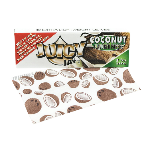 Juicy Jay's 1 1/4 Rolling Papers Coconut