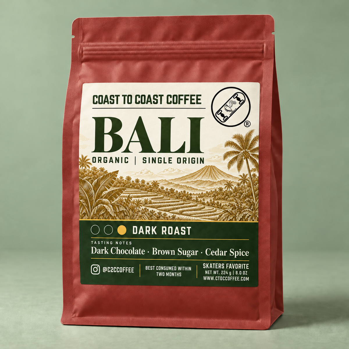 BALI (SKATERS FAVORITE ROAST)