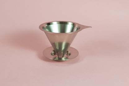 Double Mesh Metal Coffee Dripper