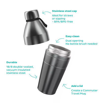 Helix Bottle - 22oz | Black