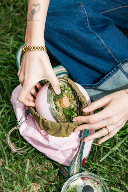 Go Bowl Luxe - Flat Lid | Pashmak Pink