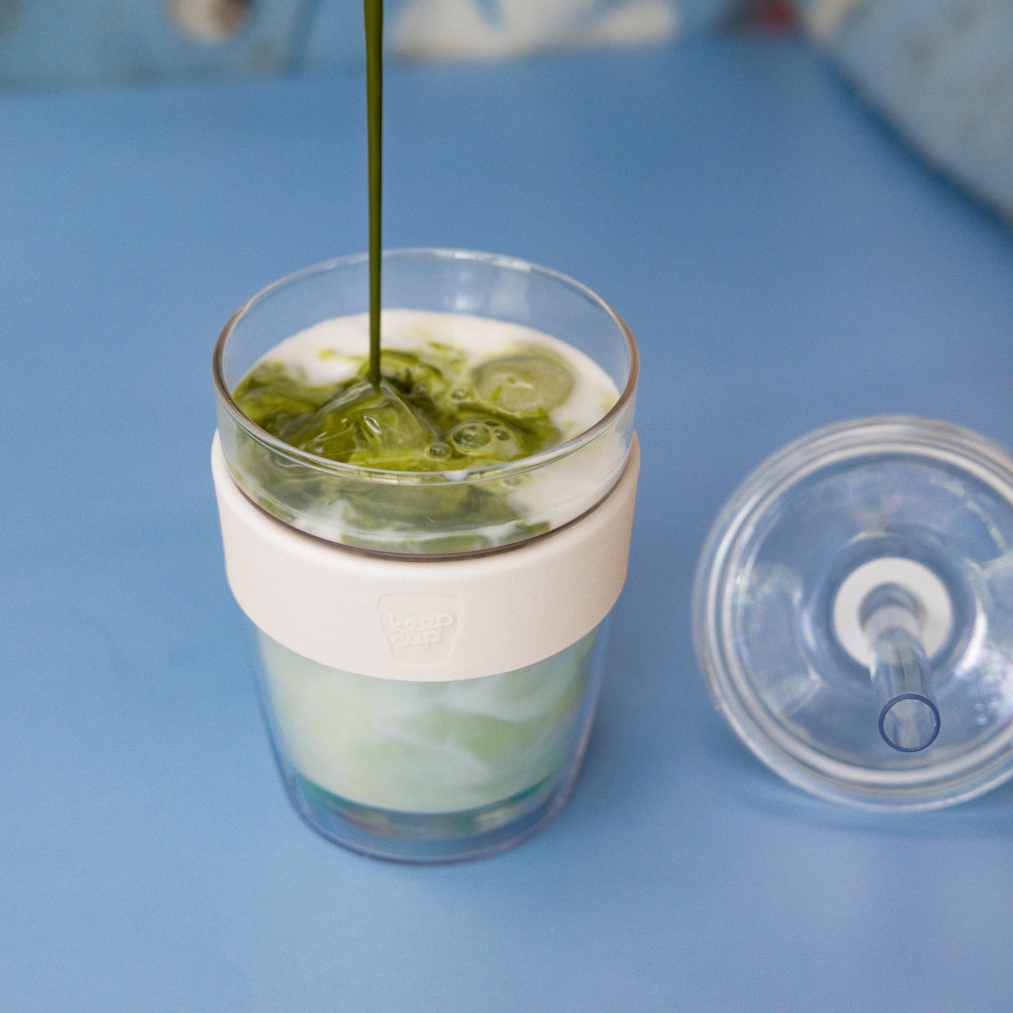 Cold Cup Longplay Boba - 12oz | Chalk