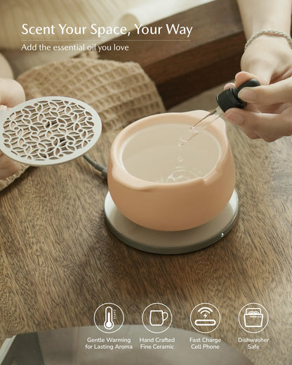 Jun Self-heating Diffuser Set - Rosy Apricot