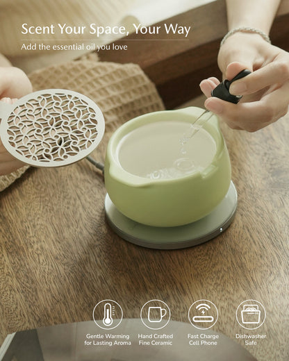 Jun Self-heating Diffuser Set - Verde Green