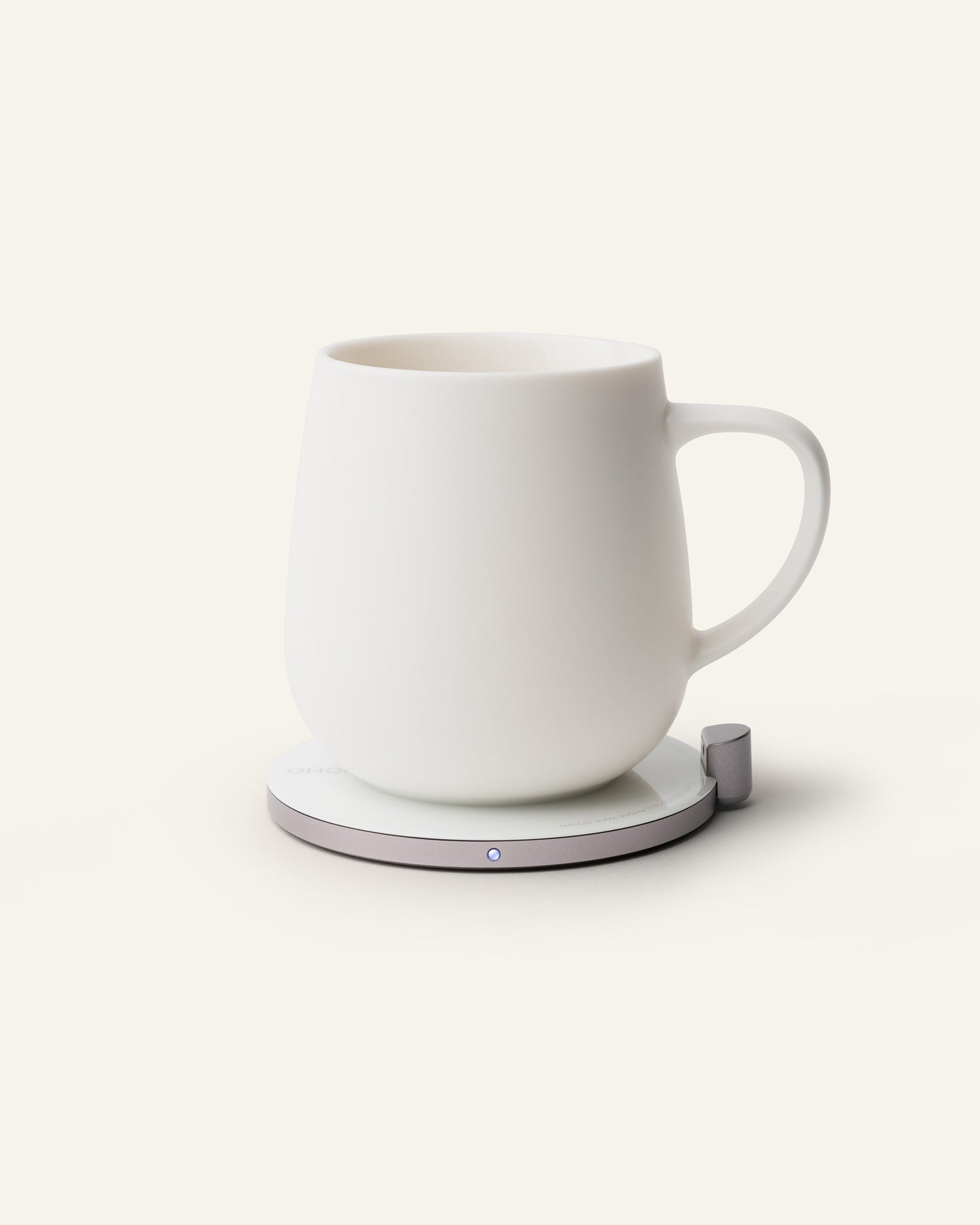 Ui Self-heating Mug Set - Jasmine White