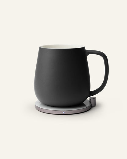 Ui+ Self-heating Mug Set - Inkstone Black