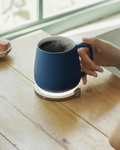 Ui+ Self-heating Mug Set -  Deep Navy