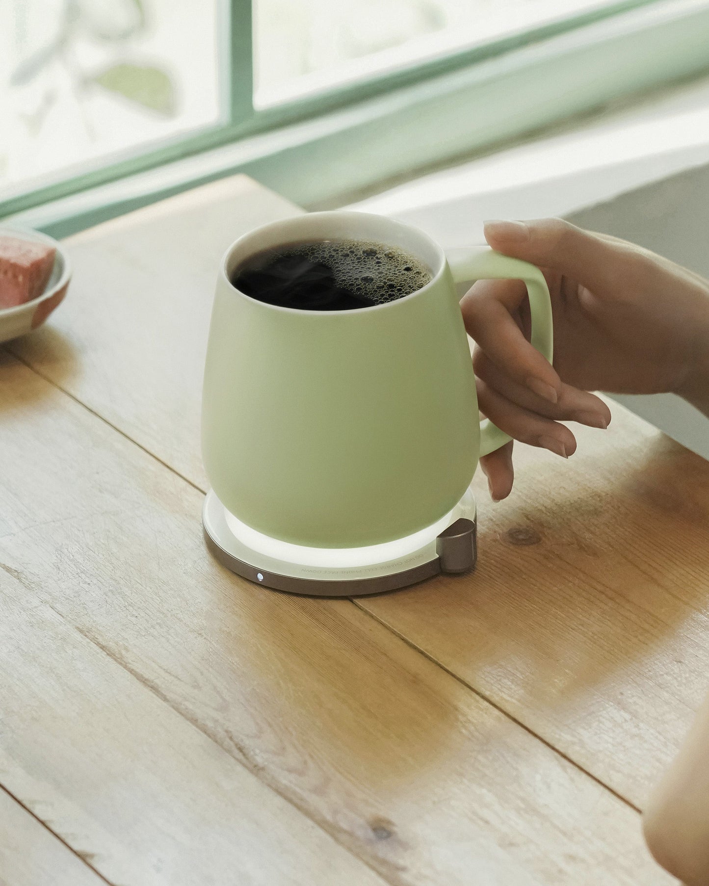 Ui+ Self-heating Mug Set -  Verde Green