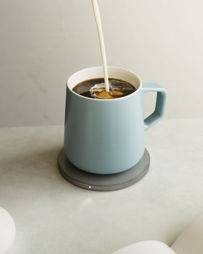 Neo Self-heating Mug Set - Moonmist Blue
