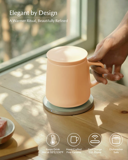 Neo Self-heating Mug Set - Rosy Apricot