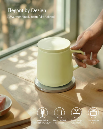 Neo Self-heating Mug Set - Verde Green