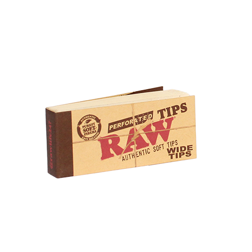 Raw wide perforated tips