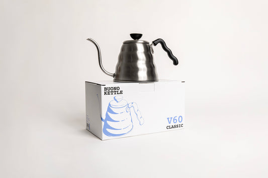 V60 "Buono" Drip Kettle 1.2L Silver