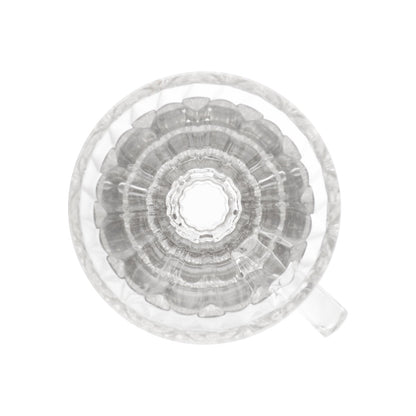 Yama Glass Cone Coffee Dripper - Stainless Steel
