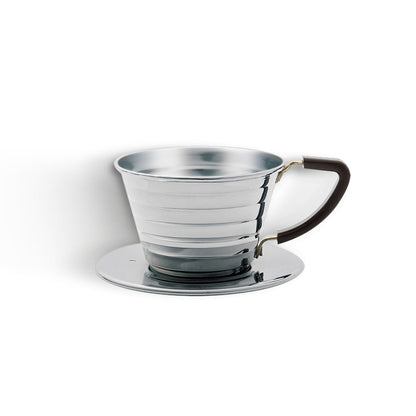 Kalita Wave 155 Basic Pour Over Coffee Kit - Stainless Steel